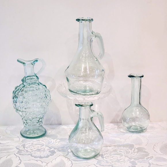 VE Vereria Etrusca light blue, vintage glassware collection. - Picture 2 of 14